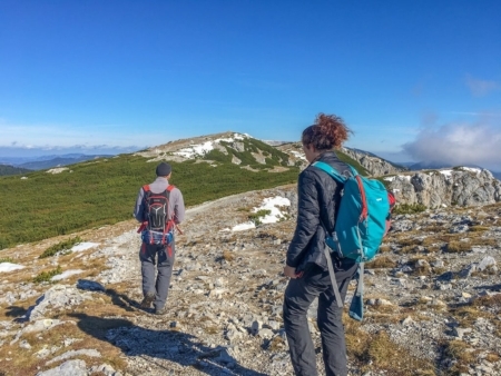 Hike the Viennese Alps hikers on Rax mountain